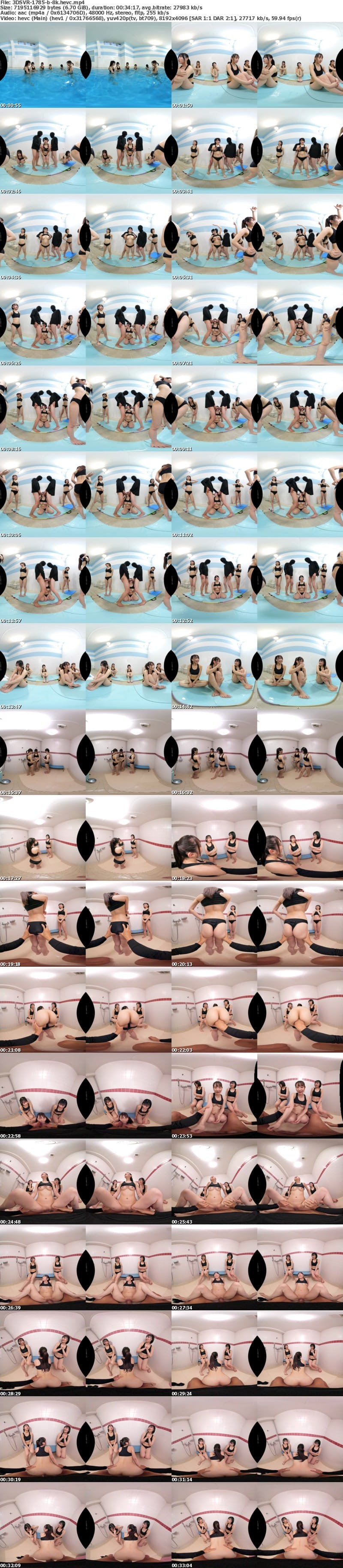 3DSVR-1785 【VR】【8K】セックスが溶け込んでいる日常「常に性交」ヤリ放題部活動編