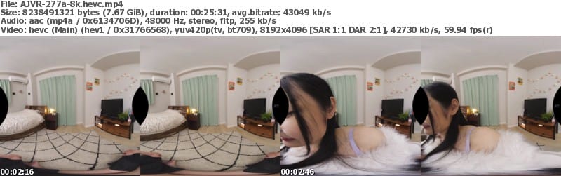 AJVR-277 【VR】萌えボイスASMRで人気の激カワ声優がチ○ポでアヘ顔オホ声ケモ声絶叫「ん゛っっほぉぉお゛ぉお゛ぉぉ！イグッイグッイッッグヴゥゥッ！！」唸り喘いでイキ狂いケダモノ淫語連呼キャラ変するまでガン突き中出ししまくった 胡桃さくら