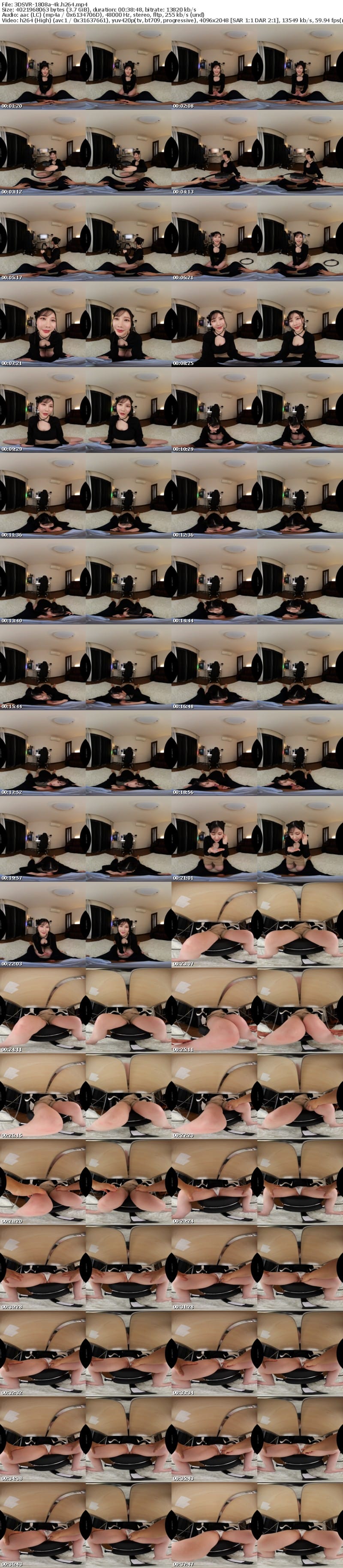 3DSVR-1808 【VR】【8K】配信者藍芽さんにビ●ツを大量に投げていたらDMからのオフパコセックスに～！ 藍芽みずき