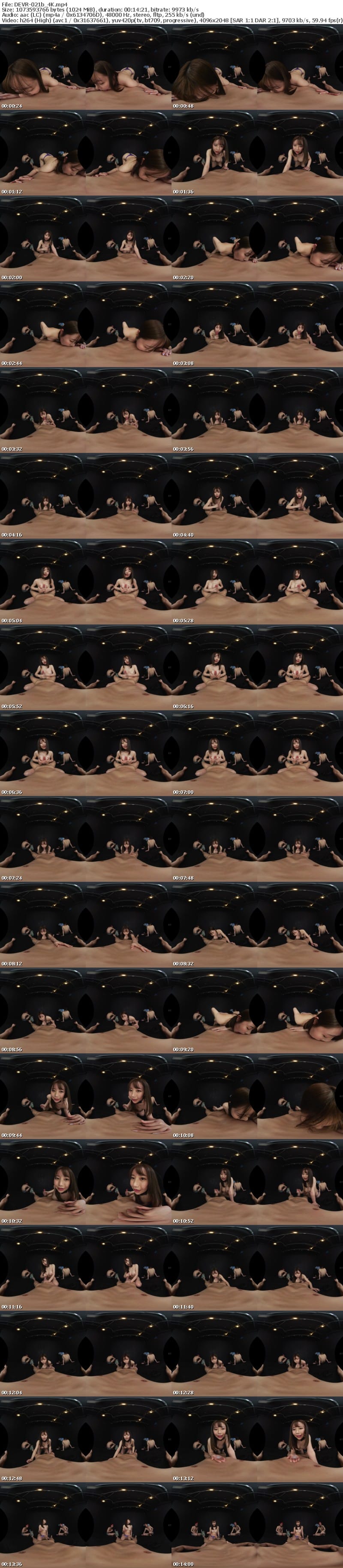 DEVR-021 【VR】極限状態!セイシをかけたDATH GAME(ダスゲーム) ~名前も知らぬ他人と密室の中でイキ抜く方法を探せ!~ 流川莉央