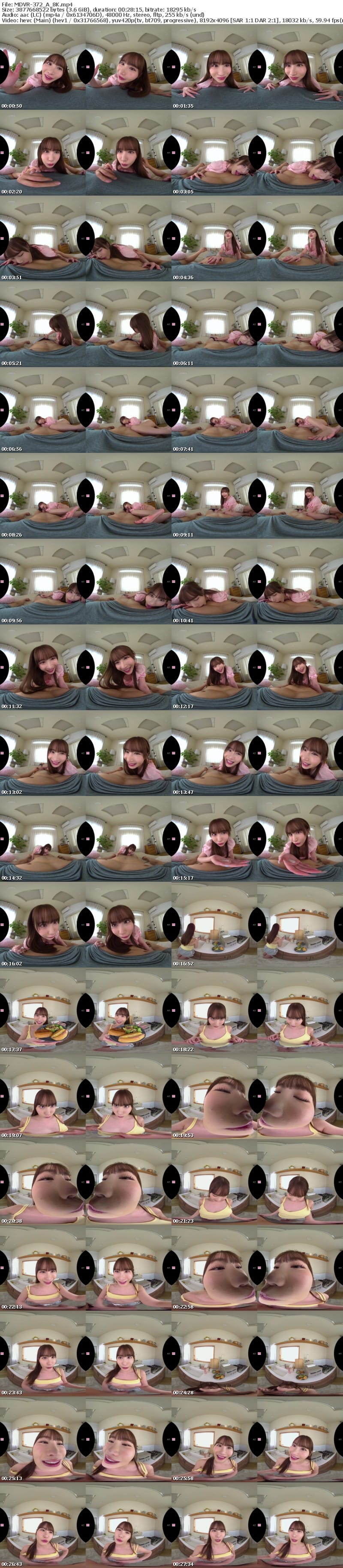 MDVR-372 【VR】顔面特化8KVR 猛烈に可愛い僕らのアイドル六花の顔を超近距離で見つめ続けてながら最高イチャラブ中出し2SEX！ 小野六花