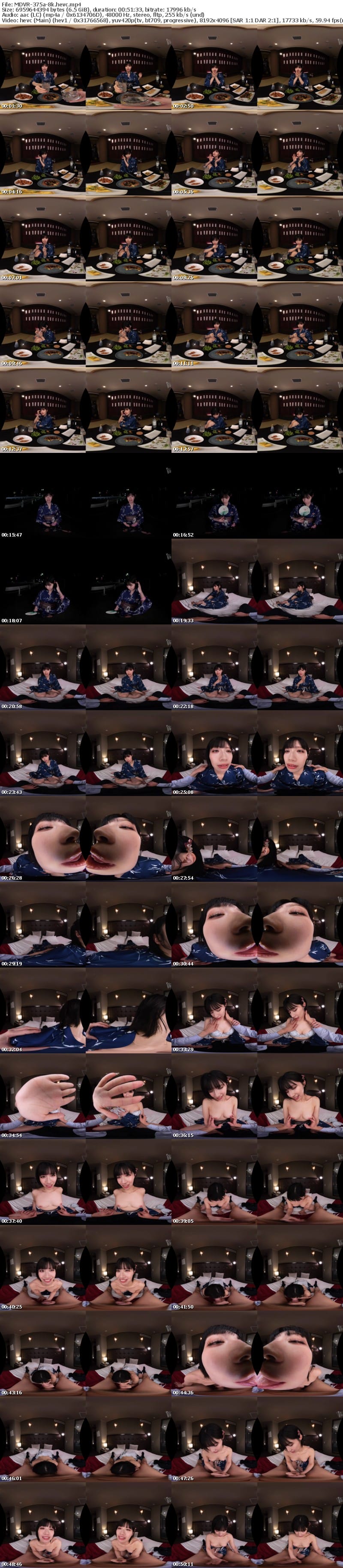 MDVR-375 【VR】「アイツと結婚していいのかな、私…」地元の夏祭りで帰省したずっと片想いだった幼馴染の希望を 強引にラブホへ連れ込みありったけの愛をぶつけて俺のオンナにしてやった 石原希望