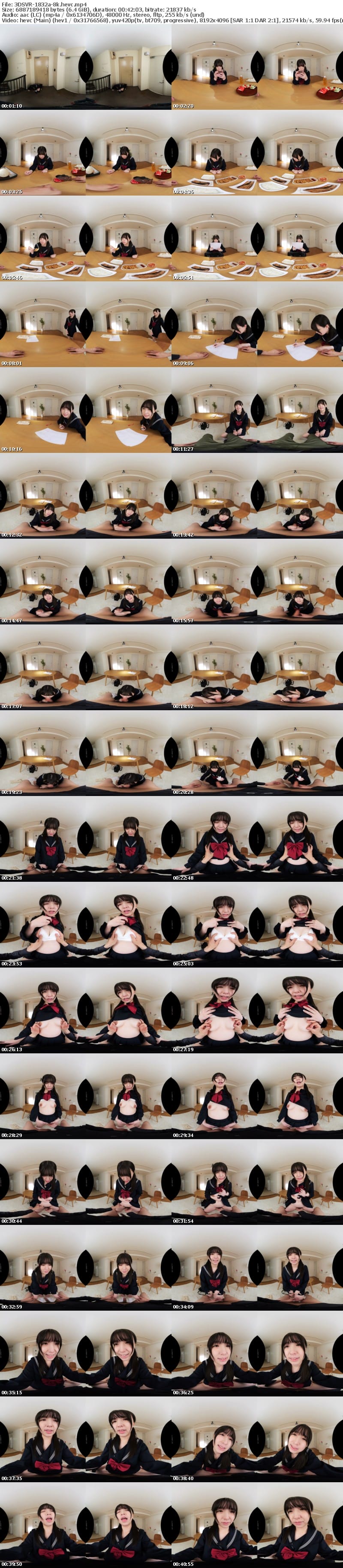 3DSVR-1832 【VR】【8K】家に両親がいないカギっ子と共依存ドロドロセックス 花狩まい