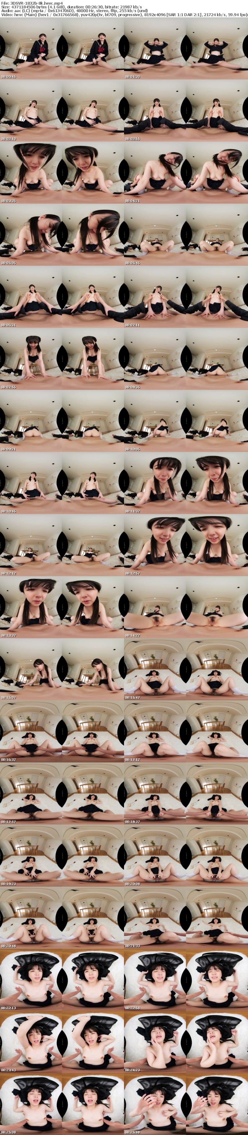 3DSVR-1832 【VR】【8K】家に両親がいないカギっ子と共依存ドロドロセックス 花狩まい