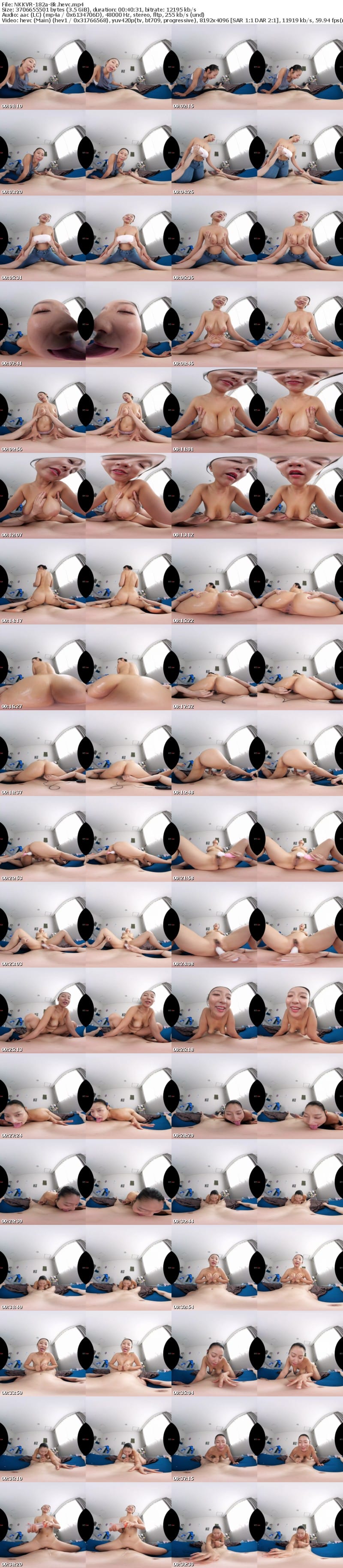 NKKVR-182 【VR】【8K超高詳細肉感特化VR】極・変態ママが毎朝●すのは成長期の息子!テカテカ&舐めまくりな濃厚淫乱性交VR 本真ゆり』