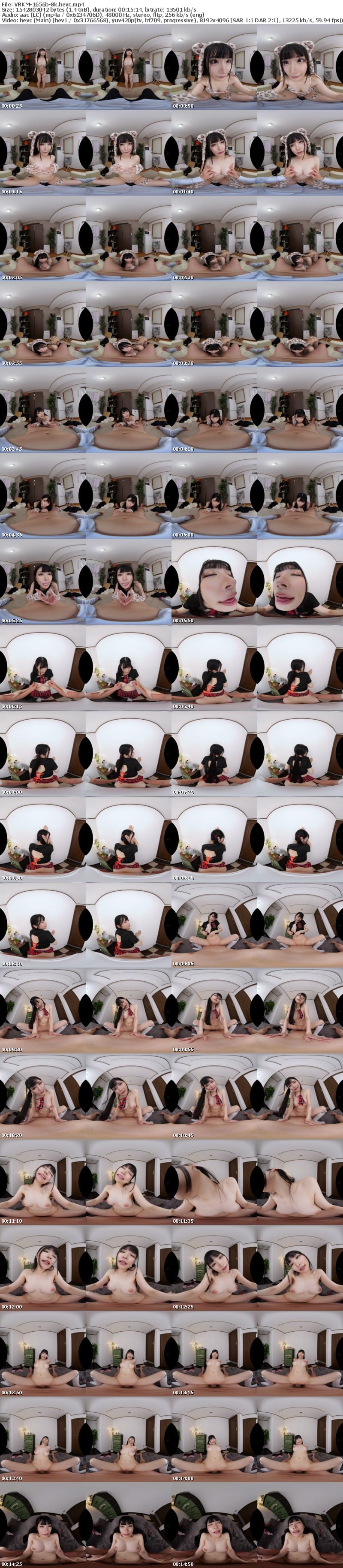 VRKM-1656 【VR】ちんしゃぶ天才美女がどろっと精子を口マ○コで搾り尽くす!!8K口内射精20連発BEST