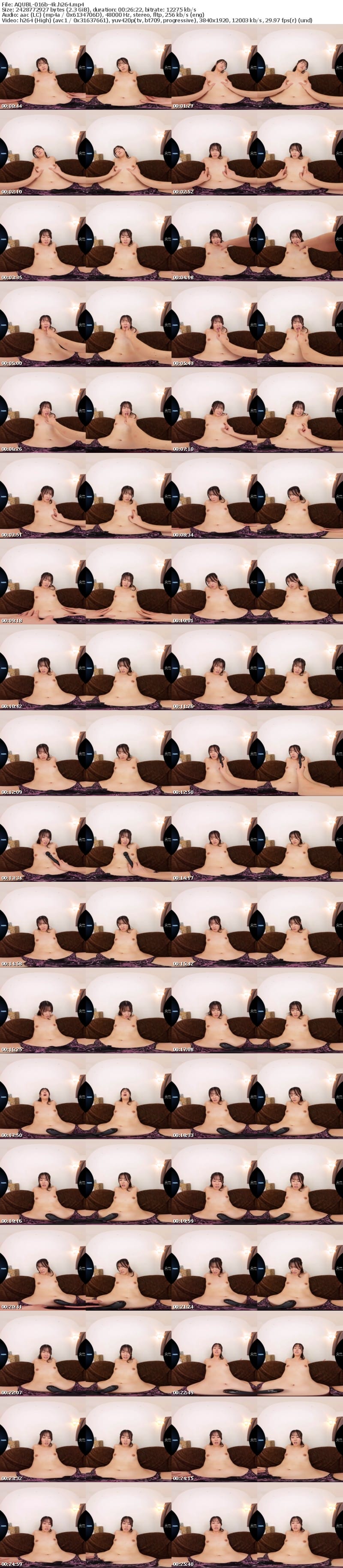 AQUBL-016 【VR】出会ったやる気のない女を拘束してM女調教 幾野まち