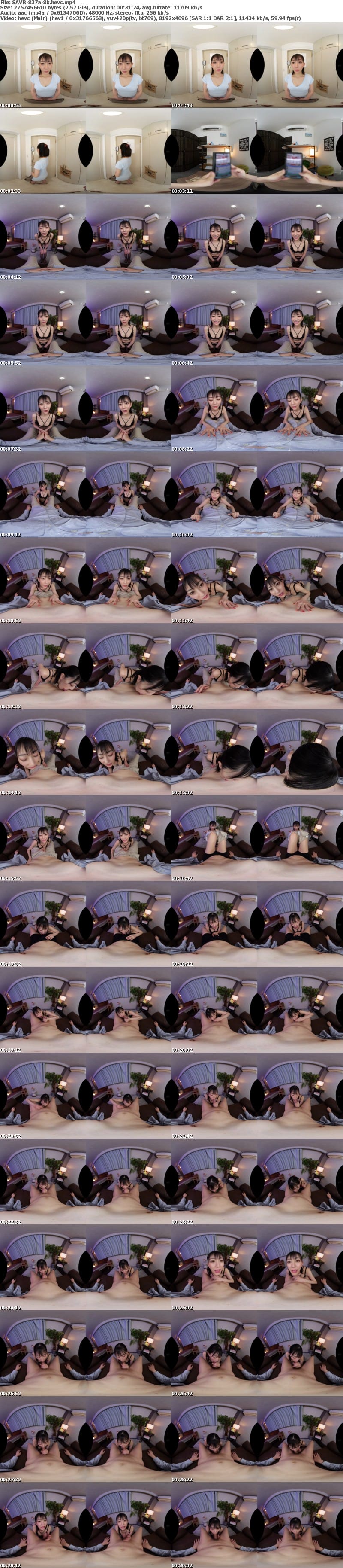 SAVR-837 【VR】鬼フェラごっくんマンション かりそめの清楚を装う下品な管理人が密かに営む裏風俗