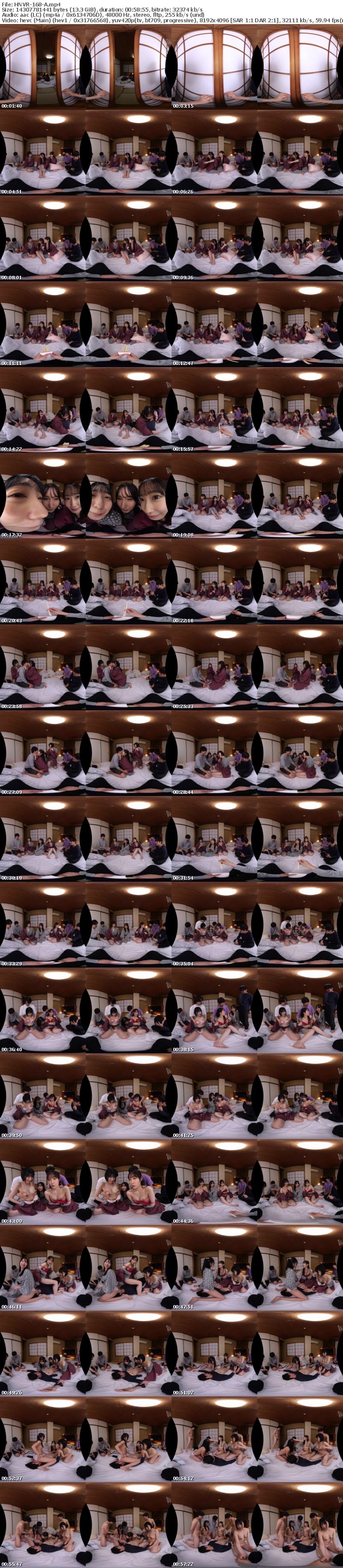 HNVR-168 【VR】修学旅行で女子3人部屋に招かれて男女でちょっとHな王様ゲーム！！だけでは終わらなかった…！ 男は僕ひとりだけのハーレム逆4P中出し（筆おろし付）修学旅行 由良かな 天然美月 虹村ゆみ