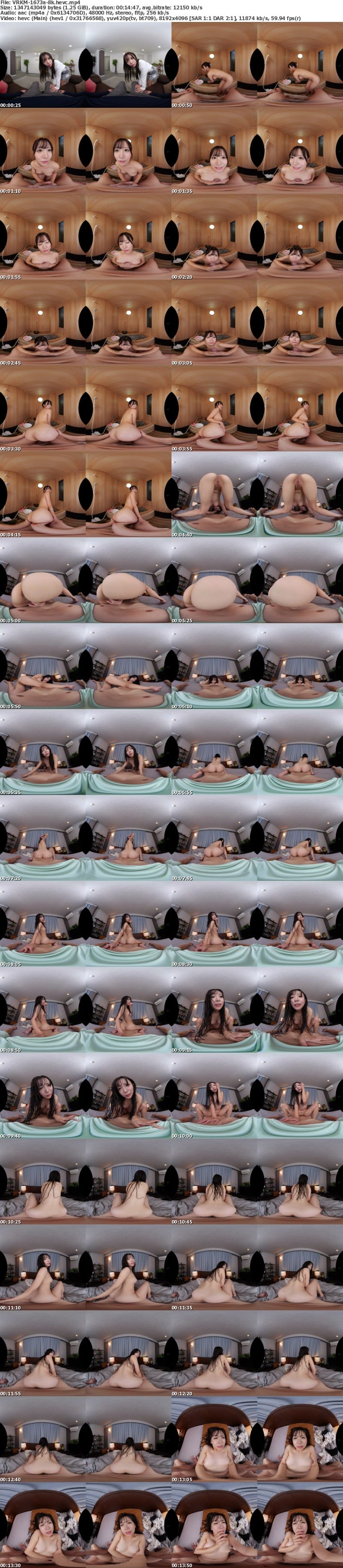 VRKM-1673 【VR】これぞ絶景！8Kで拝む圧倒的なデカ尻×背面300分BEST