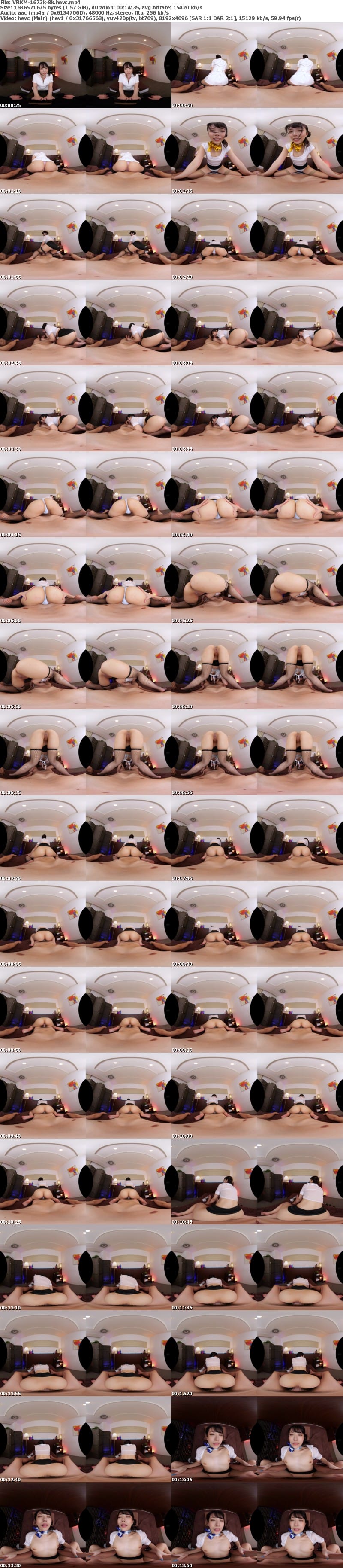 VRKM-1673 【VR】これぞ絶景！8Kで拝む圧倒的なデカ尻×背面300分BEST