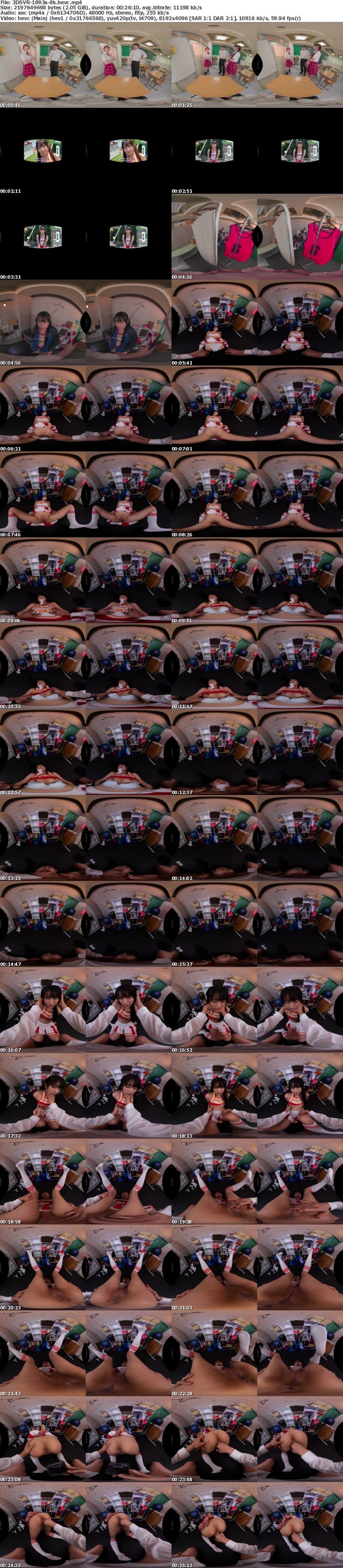 3DSVR-1893 【VR】【8K】芸能人気取りで補欠部員を見下す性悪チアガールに、慰み者としての立場を理解らせる。 北岡果林