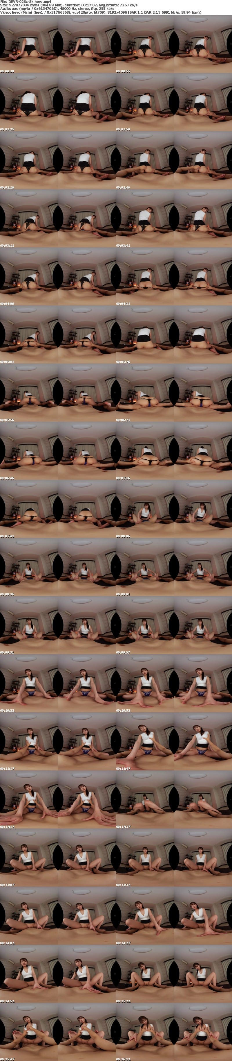 DEVR-028 【VR】本番禁止のマンション型メンズエステで生本番できちゃいました。 蒼乃美月