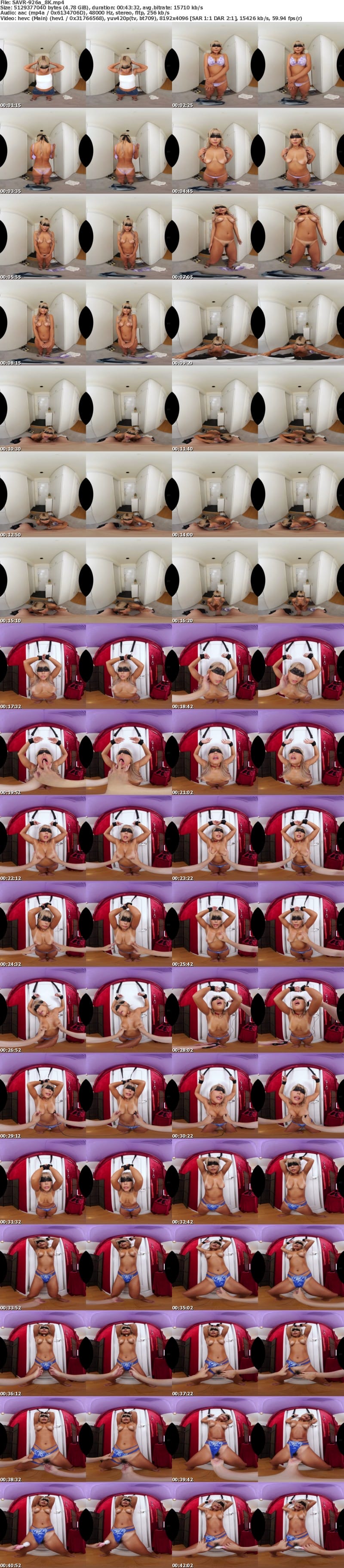 SAVR-926 【VR】「メチャクチャに犯してください…」 見た目強そうな黒ギャルを従順愛玩マ〇コ調教 肉便器A（24）