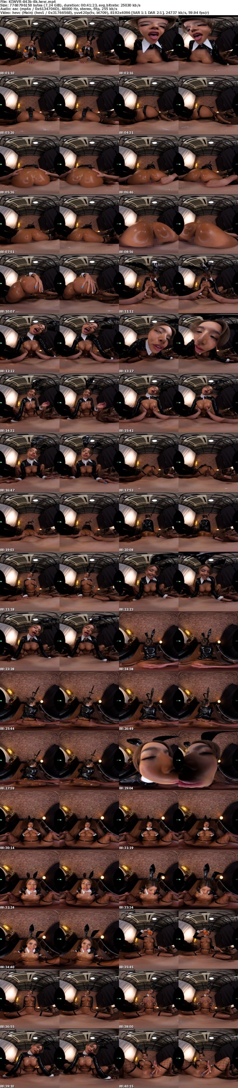 KIWVR-843 【VR】【8K】本番禁止なんて無視！！！小悪魔ウサギの痴女黒GALがガンガン生ハメ中出し搾取してくる逆バニーマットヘルス 黒咲華