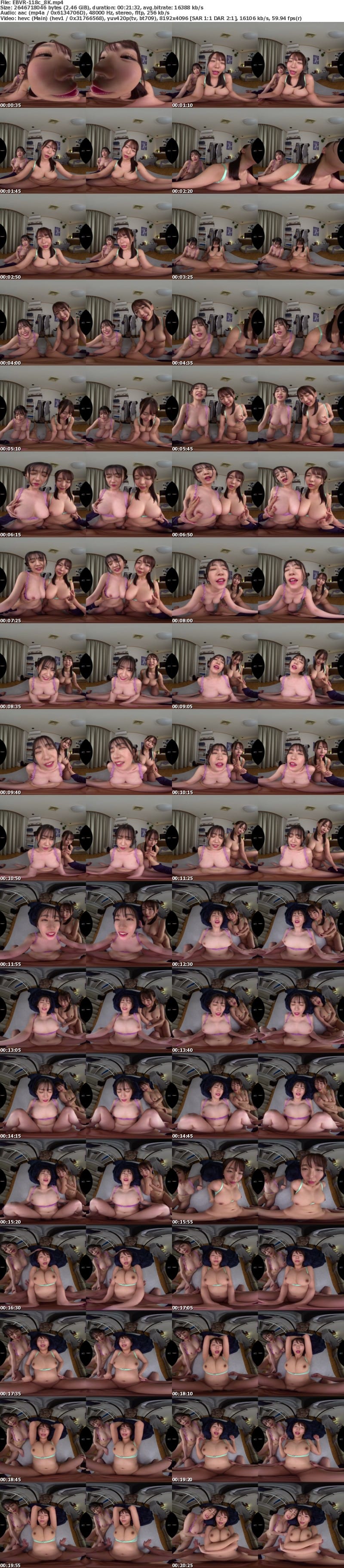 EBVR-118 【VR】E-BODY専属 初共演 キュートな色気の美白Iカップ柏木ふみか（生前・欲求不満人妻）愛嬌抜群なむっちりHカップ莉々はるか（生前・エロ巨乳OL）こんな2人がボクの家に住み着いた！？地縛霊にやられたい放題VR