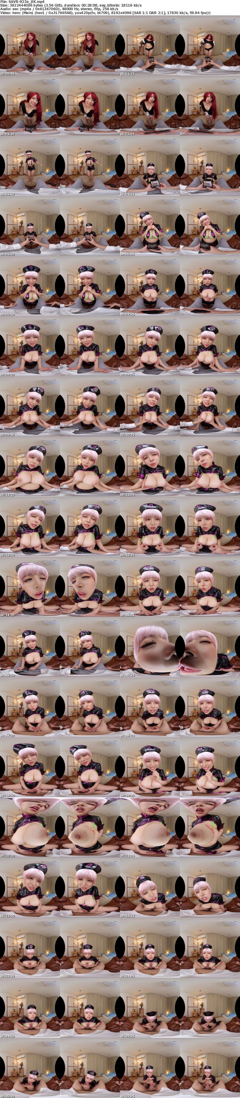 SAVR-923 【VR】憧れのアニメ乳堪能！！倍率10，000倍の超人気レイヤーと2人きりオフ会で秘密のSEX！！生ハメ中出しOK爆乳揺れまくりオフパコ3コスチューム 羽月乃蒼