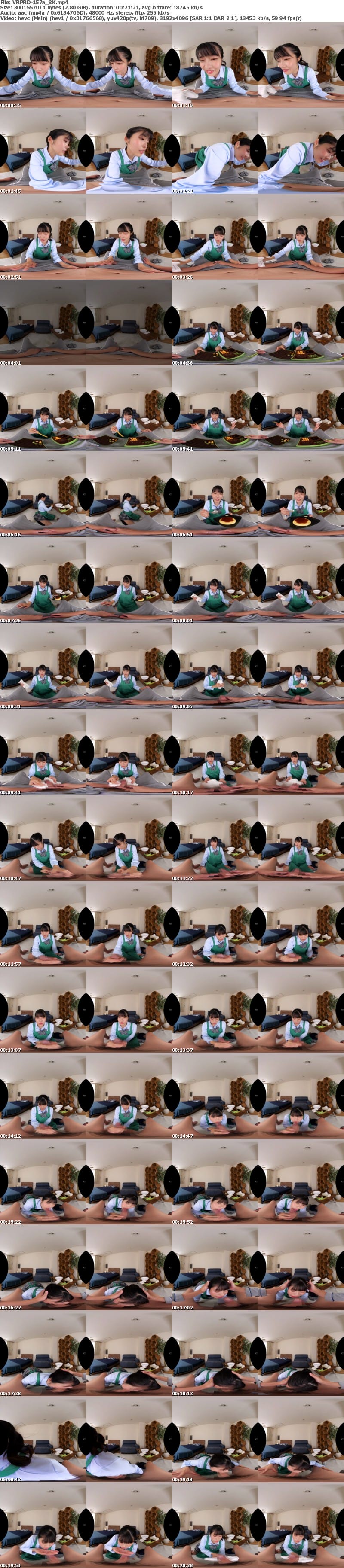 VRPRD-157 【VR】【8K】喉奥介護志願の女子校生を徹底的に汚してやったY森さん