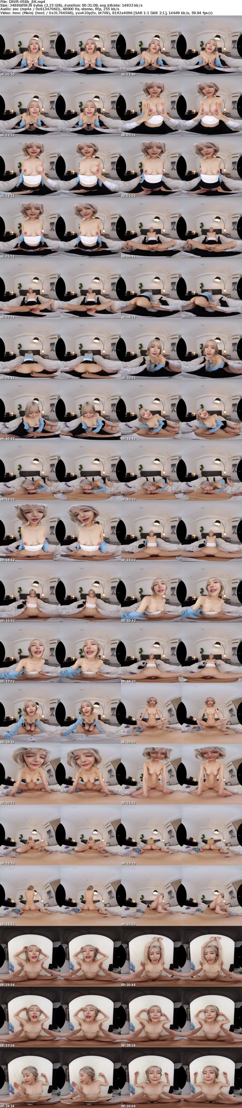 DSVR-058 【VR】心の声が聞こえる電車痴〇VR 8K 百永さりな