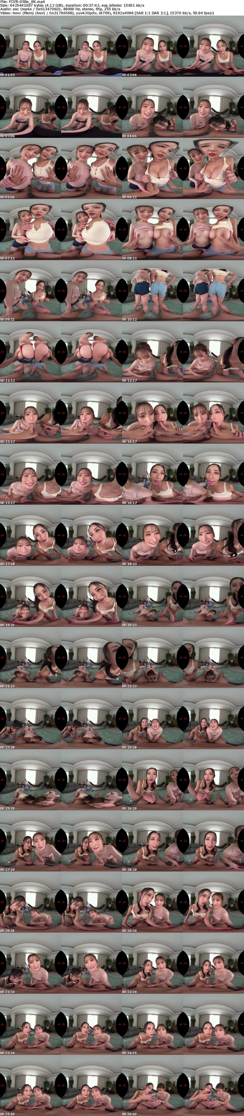 FCVR-058 【VR】【Fitch高画質8K肉感VR】美人姉妹が宿で持て成すスローな射精管理 北野未奈 末広純