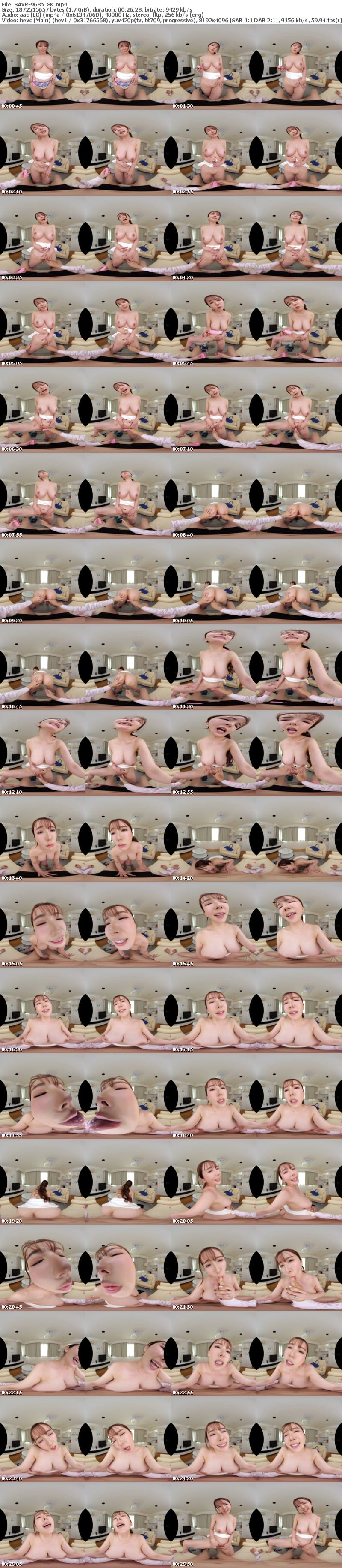 SAVR-968 【VR】最高に活きの良い僕の精子を何発も懇願するママ友波多野さんの中出し妊活 波多野結衣