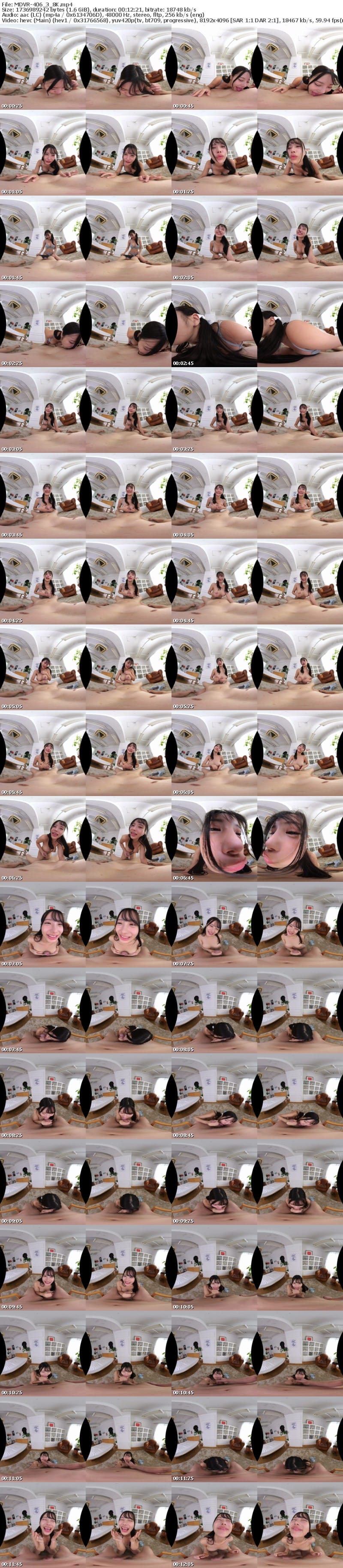 MDVR-406 【VR】国宝級にカワイイ最強笑顔プリンセス福田ゆあを味わい尽くすVR