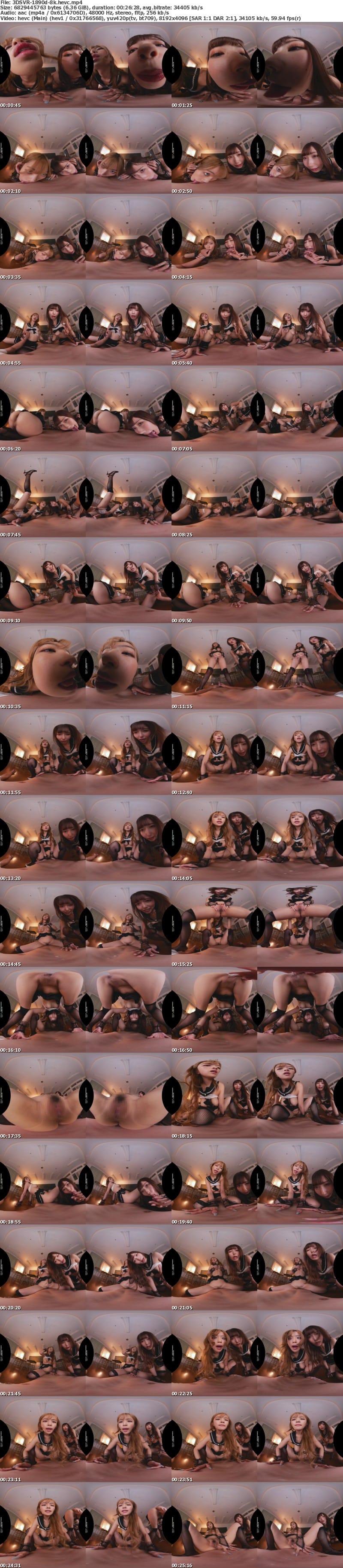 3DSVR-1890 【VR】【8K】領域結界 ～完全無敵になれる学園にようこそ…イヒッ！この女子校生たちが今日も一日元気に肉便器授業に励んでくれるのだ…