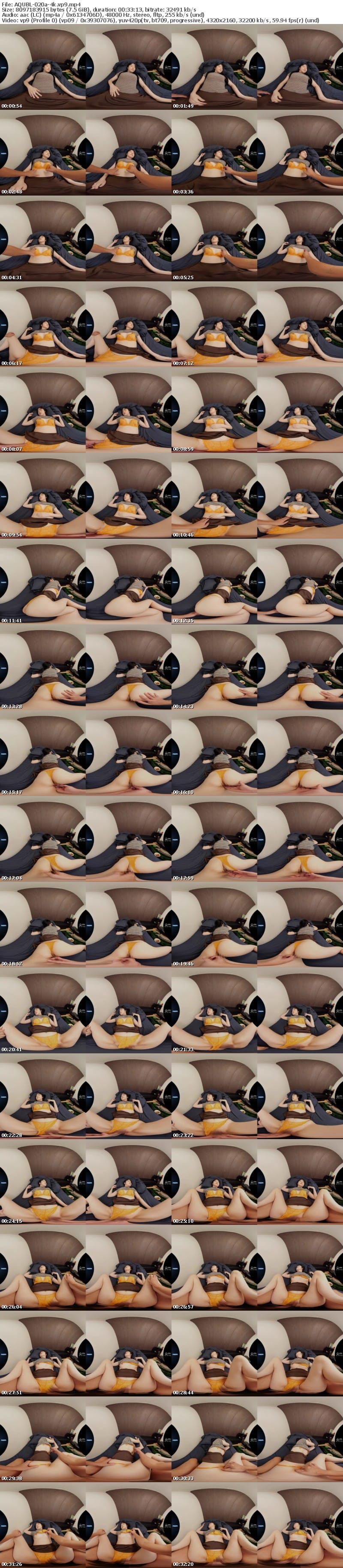 AQUBL-020 【VR】サークルの新歓コンパで酔い潰れた初心な新入生を孕ませろ！眠姦中出し子作り大作戦！ 南紫音